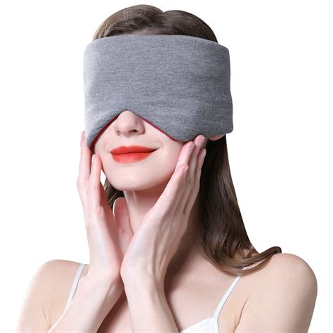 Charmo Sleep Mask For Women And Men Breathable Modal Eye Mask For