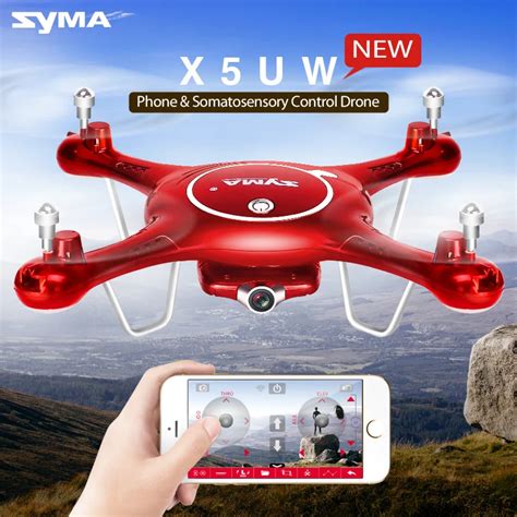syma xuw drone  wifi camera hd p real time transmission fpv quadcopter  ch rc