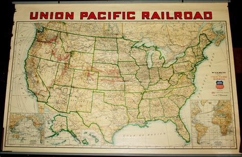 union pacific railroad map   united states barry lawrence ruderman antique maps