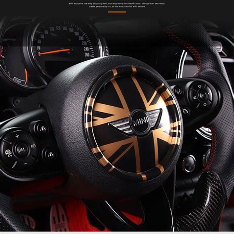 options car steering wheel center covers accessories  mini cooper