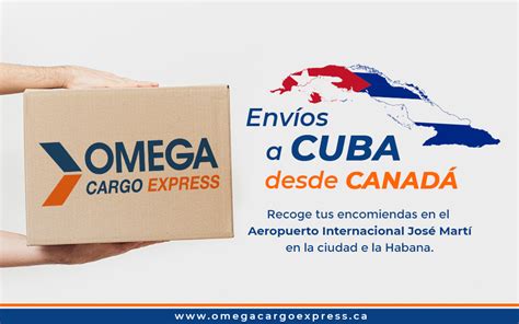 Envíos A Cuba Desde Canadá Omega Cargo Express