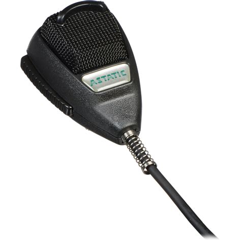 astatic  noise cancelling dynamic palmheld microphone