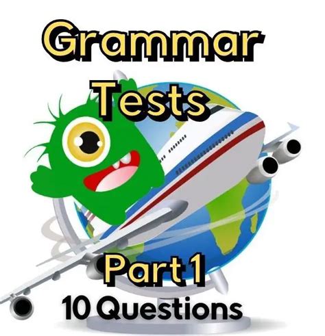 esl grammar practice test  interactive esl games