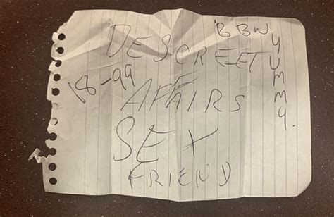 creepy handwritten note left on nanny s car in brisbane