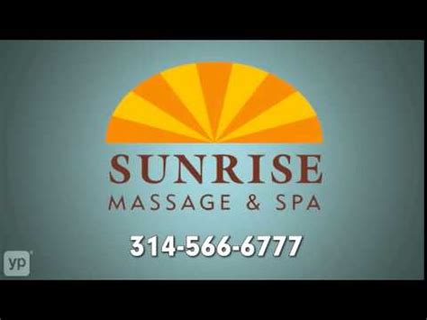 sunrise massage  spa youtube