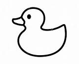 Duck Drawing Rubber Clipart Outline Easy Kids Ducky Line Toy Simple Coloring Pages Drawings Pencil Draw Vector Ducks Getdrawings Turtle sketch template
