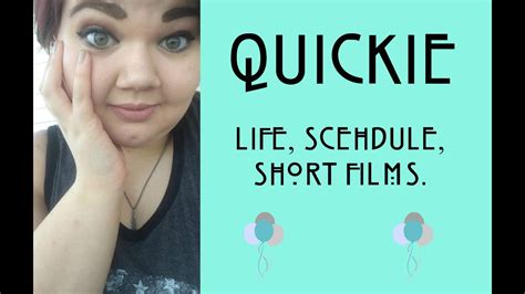 Quickie Life Update Youtube