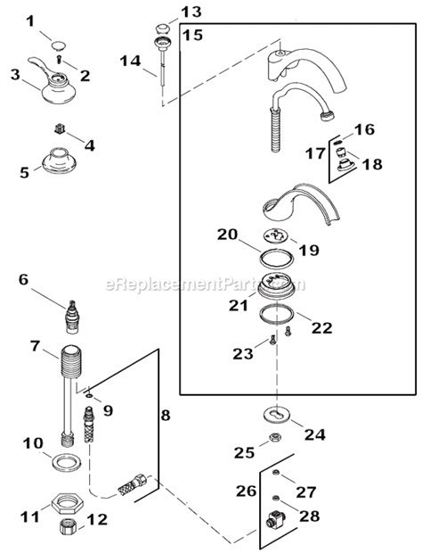 kohler shower faucet parts diagram reviewmotorsco
