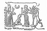 Civilization Sumerian Mesopotamia sketch template