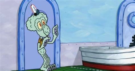 squidward s allergic reaction to the sea berry pie spongebob pinterest berries to the and