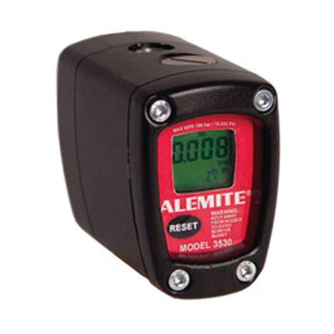 alemite electronic grease meter allube