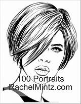 Portraits sketch template