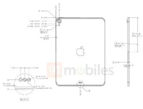 leaked ipad air  schematics appears  show thinner bezels face id  laptrinhx