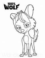 Loup Coloriages Freddy Betty Coloringgames sketch template