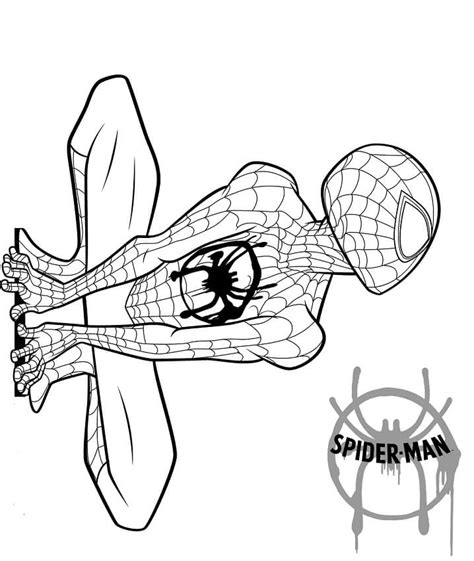 angry miles morales coloring page  printable coloring pages  kids