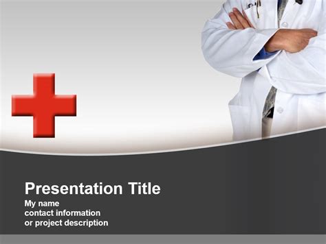 gambar tema powerpoint template presentasi gratis medical history