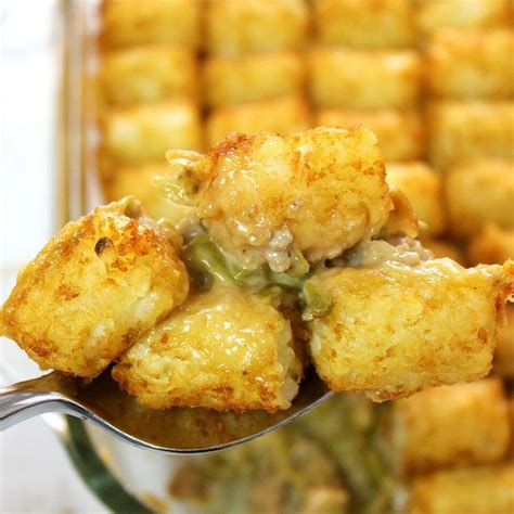 Easy Tater Tot Casserole (Gluten Free Recipe) | Best
