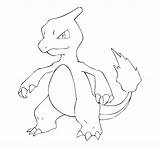Charmeleon Clipart Clipartkey sketch template