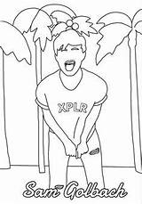 Colby Colbybrock Samandcolby Traphouse Coloringpages Brock Vm sketch template