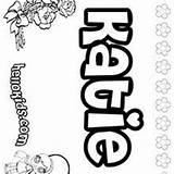 Katie Coloring Pages Hellokids Names sketch template