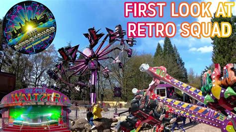 First Look At Retro Squad Rides Alton Towers 2021 Youtube