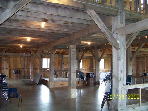 laury barn interior  vermilion county conservation district