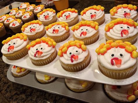 thanksgiving cupcake decorating ideas easy thanksgiving cupcake