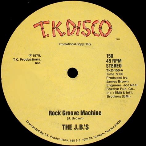 The J B S Rock Groove Machine Rock 1979 Vinyl Discogs