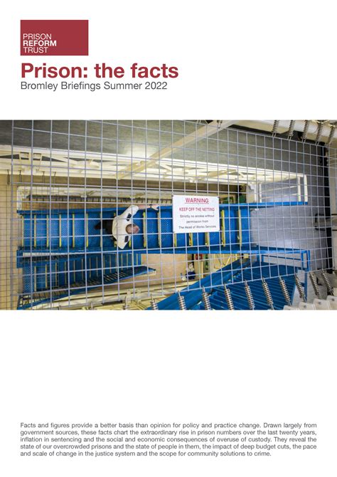 prison the facts—summer 2022 prison reform trust