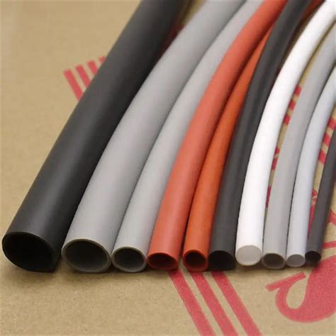 mm flexible soft  silicone heat shrink tubing silicone rubber