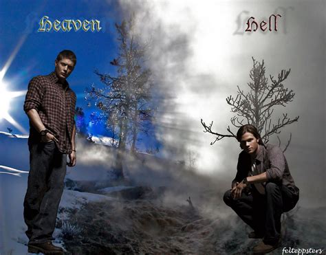 heaven  hell supernatural photo  fanpop