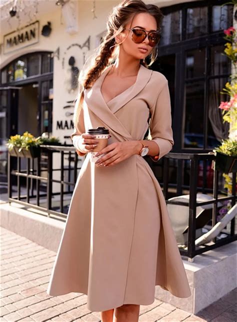 fall womens dresses  arrival  vintage casual dress autumn winter