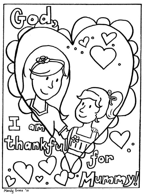 service coloring pages thankful  mommy