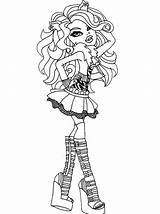 Monster High Coloring Pages Clawdeen Coloringme sketch template
