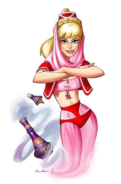 comicbabe i dream of jeannie ~by dennis budd i know not really comic book related but i used