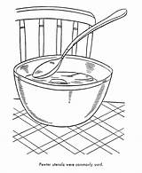 Early American Coloring Life Pages Kids Soup Printables Usa Go Food Dishes Print Next Back Worksheets sketch template
