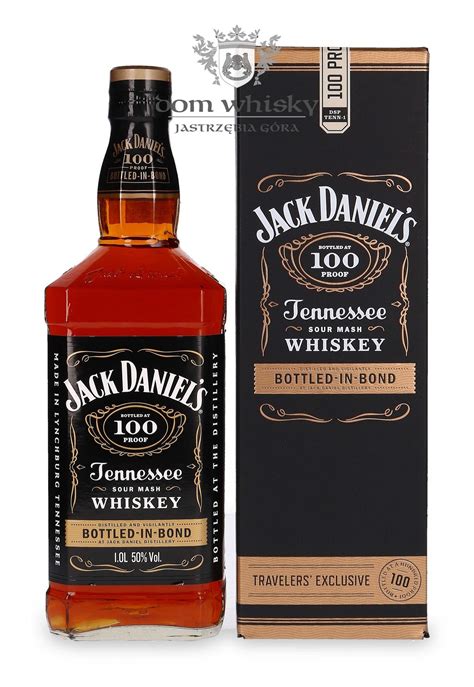 jack daniels bottled  bond  proof   dom whisky