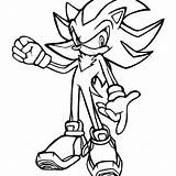 Shadow Coloring Sonic Pages Hedgehog Getdrawings Peace Sign Hair Long Getcolorings sketch template