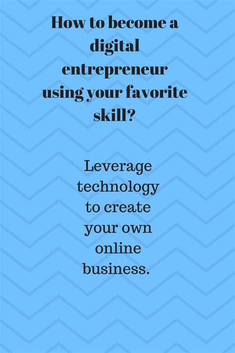 digital entrepreneur   favorite skill