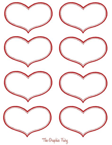 vintage valentine printable antique heart labels printable hearts