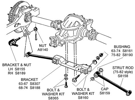 strut rod  related diagram view chicago corvette supply