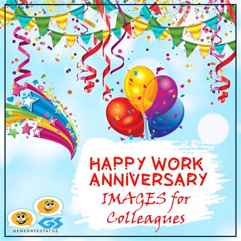 happy work anniversary messages  employee