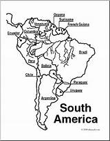 America South Coloring Map 6kb 392px Getdrawings Getcolorings Clip sketch template