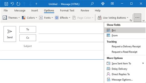 bcc  outlook microsoft outlook