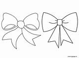 Bow Drawing Coloring Pages Bows Christmas Cheer Hair Drawings Easy Ribbon Draw Template Mothers Printable Luk Getdrawings Paintingvalley Getcolorings Print sketch template