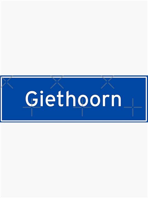 giethoorn sign plaatsnaambord photographic print  sale  toofardesign redbubble