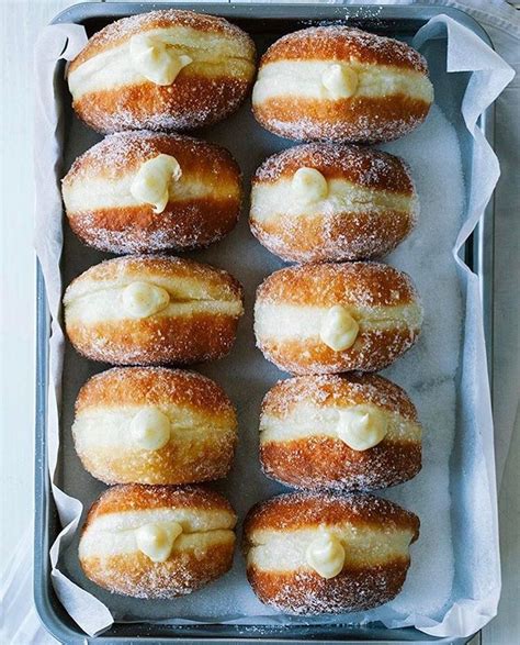 vanilla cream filled doughnuts homemade doughnuts homemade donuts