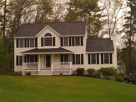windham nh homes porch architecture colonial farmhouse house front porch