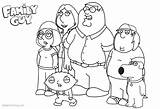 Guy Coloring Family Pages Characters Printable Kids Color Print Adults sketch template
