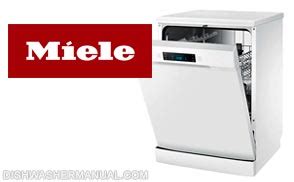 list  miele dishwasher manuals  instructions